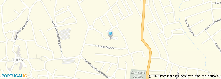 Mapa de Rua Filipe Borges