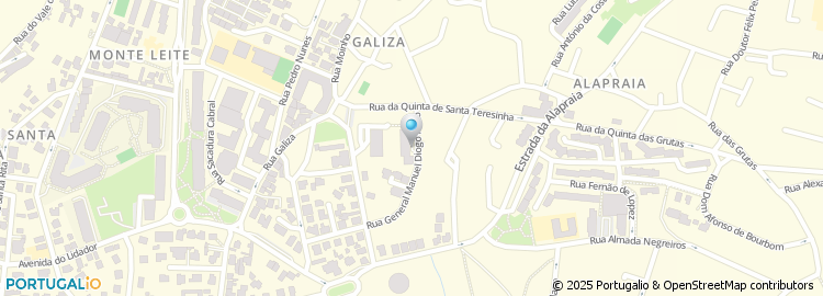 Mapa de Rua General Manuel Diogo Neto
