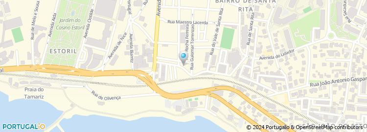 Mapa de Rua J a Ferreira