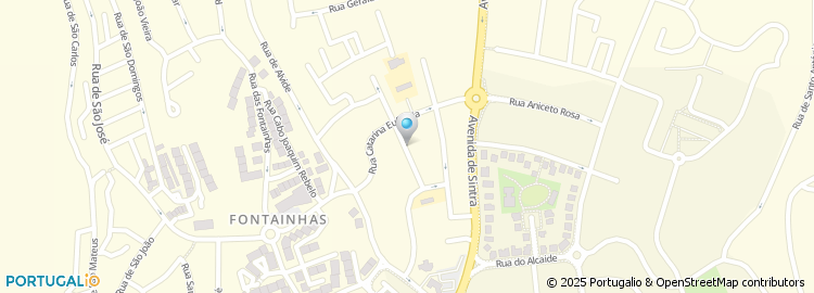 Mapa de Rua João António Gaspar