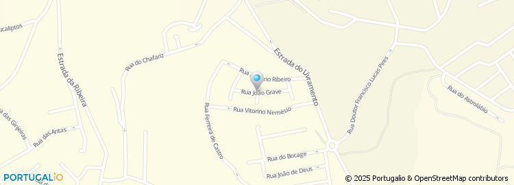 Mapa de Rua João Grave