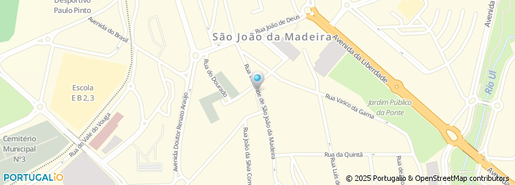 Mapa de Rua João Pereira Roque