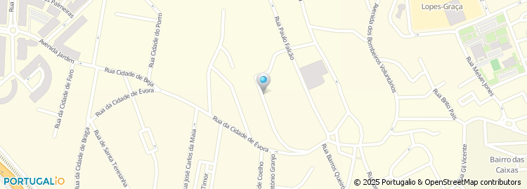 Mapa de Rua Jorge Alves