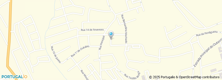 Mapa de Rua Jorge de Sena
