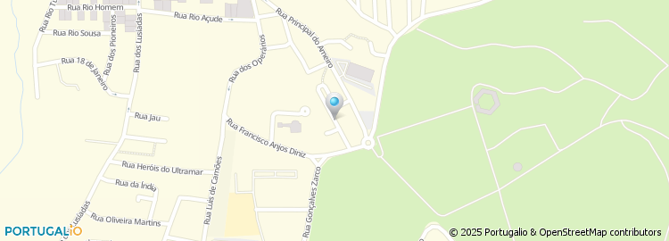 Mapa de Rua Josefa Galbis Diniz