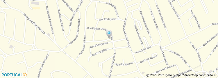 Mapa de Rua Laura Ramos