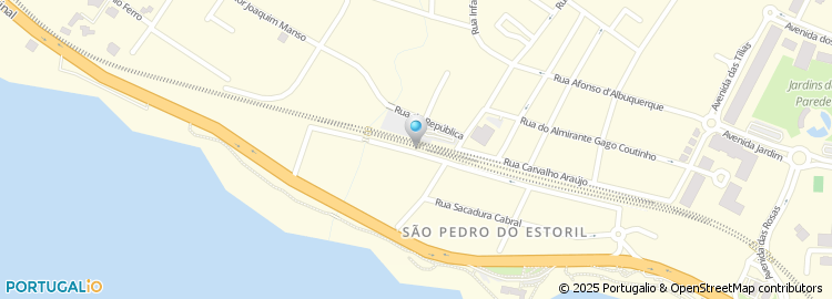 Mapa de Rua Luís de Camões