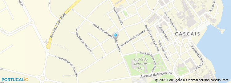 Mapa de Rua Manuel Joaquim Gama Machado
