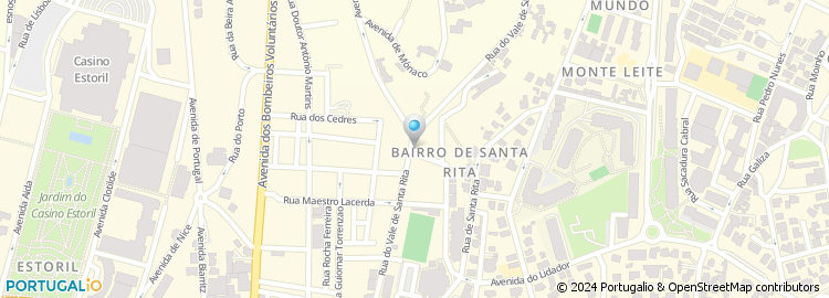 Mapa de Rua Manuel Ribeiro dos Santos