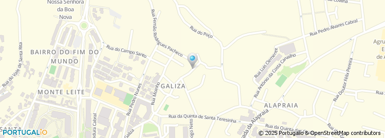 Mapa de Rua Mestre Francisco Runa