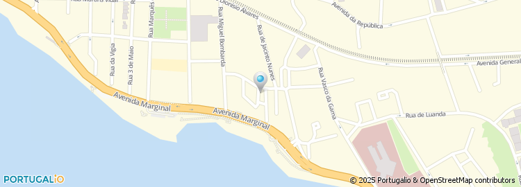 Mapa de Rua Moreira Pinto