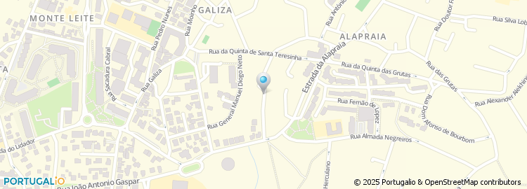 Mapa de Rua Oliveira do Conde