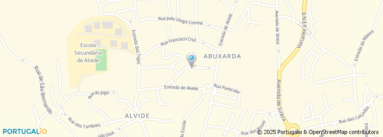 Mapa de Rua Pedro Álvaro de Sousa