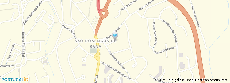 Mapa de Rua Rosa Damasceno