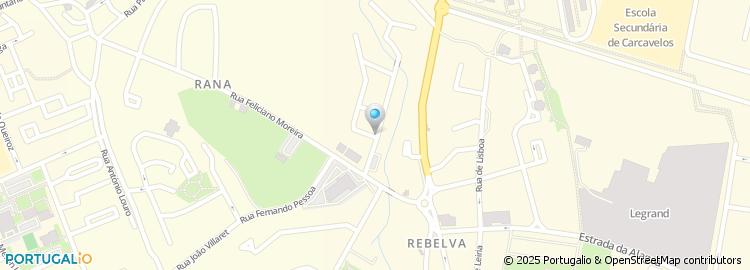 Mapa de Rua Sacadura Cabral
