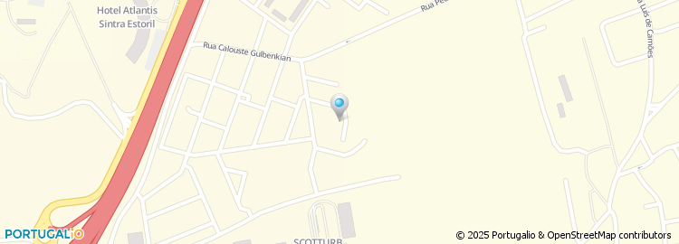 Mapa de Rua Sebastião da Gama