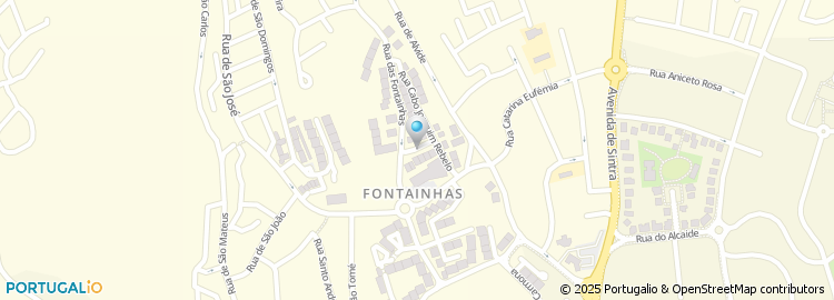 Mapa de Rua Soldado António Alves