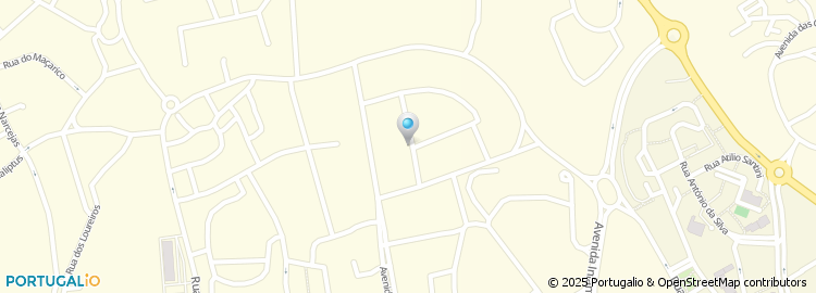 Mapa de Rua Tristão Vaz Teixeira