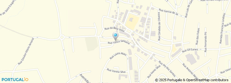 Mapa de Rua Vasco Santana