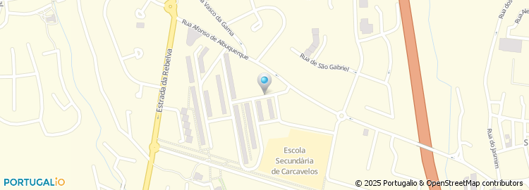 Mapa de Rua Vieira da Silva