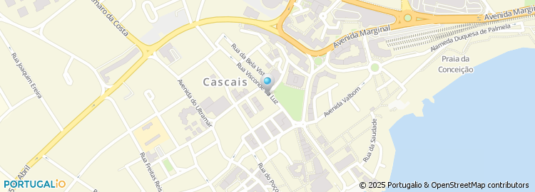 Mapa de Rua Visconde da Luz