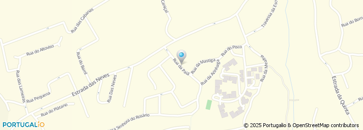 Mapa de Travessa da Paiã
