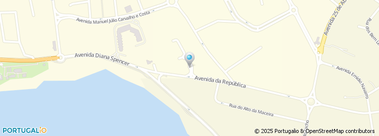 Mapa de Travessa da República