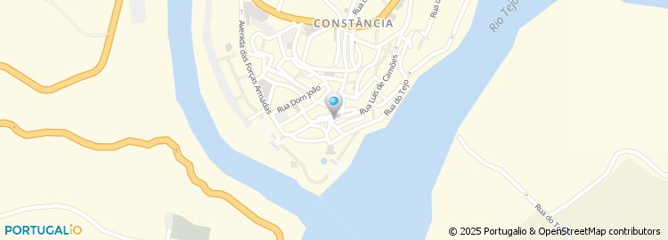 Mapa de Casinhas de Constancia