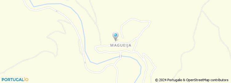 Mapa de Magueija