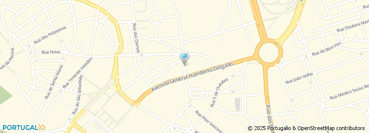 Mapa de Rua António Rodrigues Cardoso