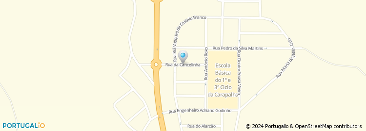 Mapa de Rua Cancelinha