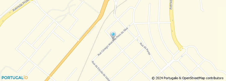 Mapa de Rua Cónego Anacleto Pires da Silva