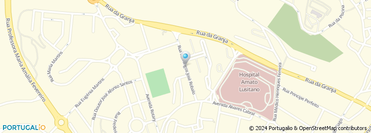 Mapa de Rua Domingos José Robalo