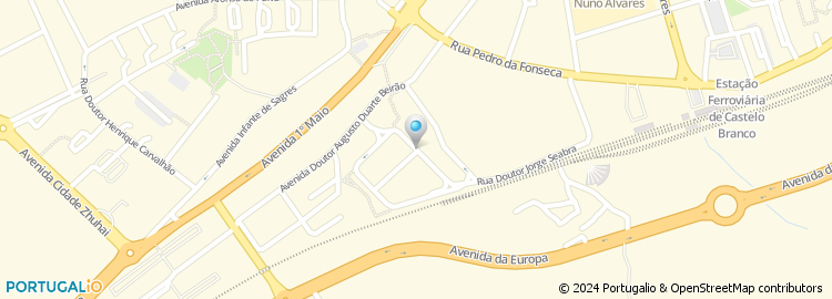 Mapa de Rua Doutor António Trindade