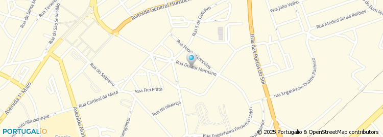 Mapa de Rua Doutor Hermano