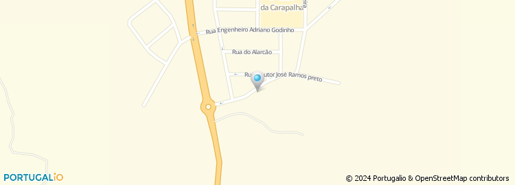 Mapa de Rua Doutor Pedro Geraldes Cardoso