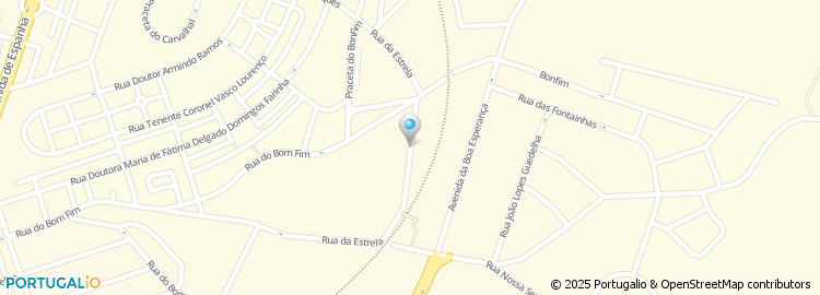 Mapa de Rua Estrela