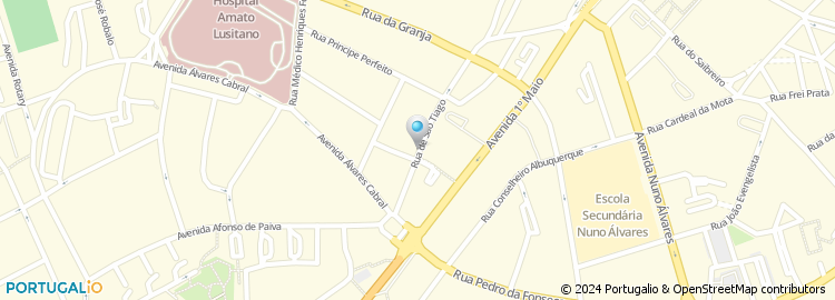 Mapa de Rua Santiago