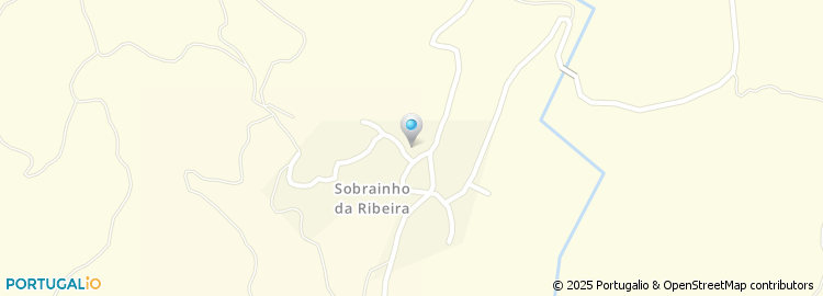 Mapa de Sobrainho da Ribeira