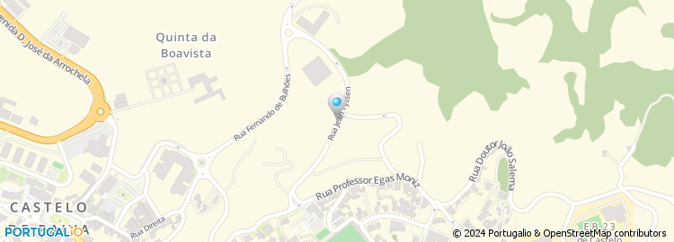 Mapa de Rua de São Geão