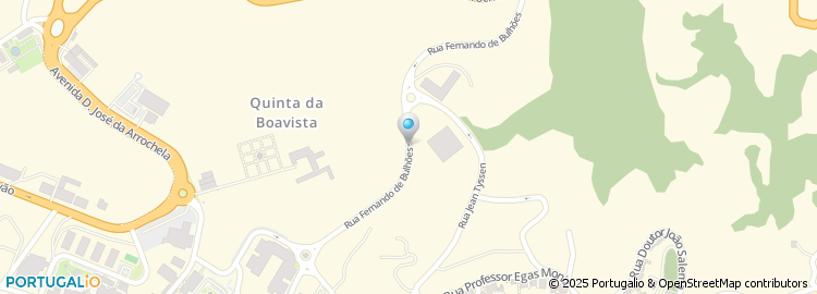 Mapa de Rua Fernando de Bulhões