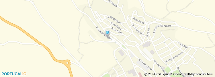 Mapa de Rua César Videira