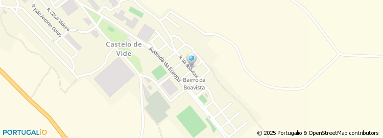 Mapa de Rua da Boavista