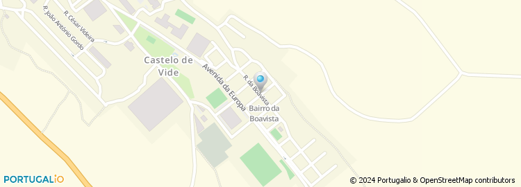 Mapa de Rua Francisco Bugalho