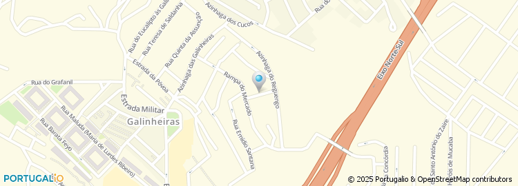 Mapa de Castelo Reguengo - Actividades Hoteleiras, Unip., Lda