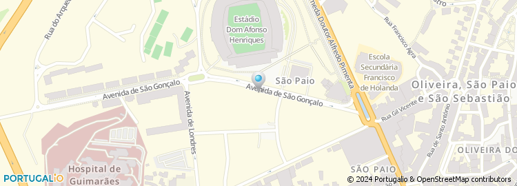 Mapa de Castro,bastos & Oliveira Lda