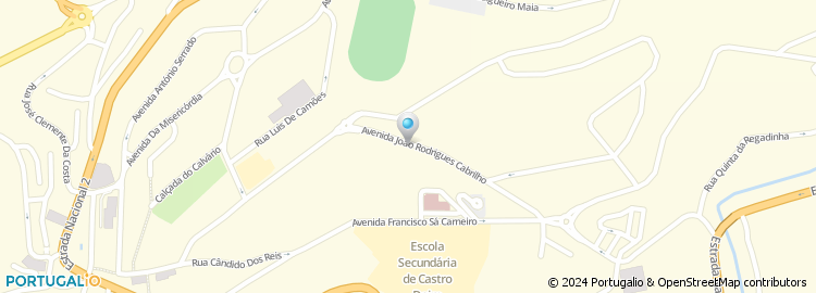 Mapa de Avenida João Rodrigues Cabrilho