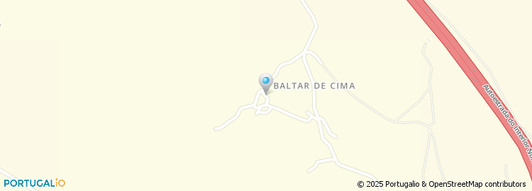 Mapa de Baltar de Cima