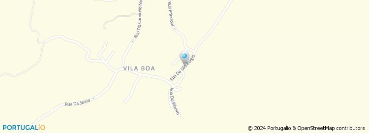 Mapa de Vila Boa