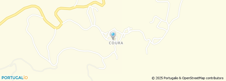 Mapa de Coura